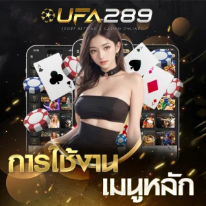 การใช้งานเมนูหลัก UFA289