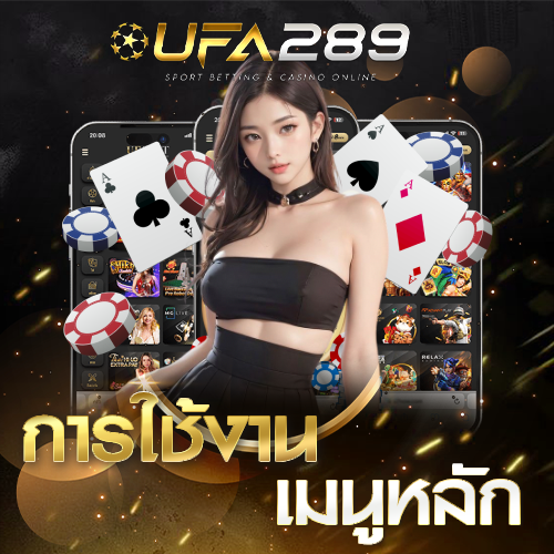 การใช้งานเมนูหลัก UFA289